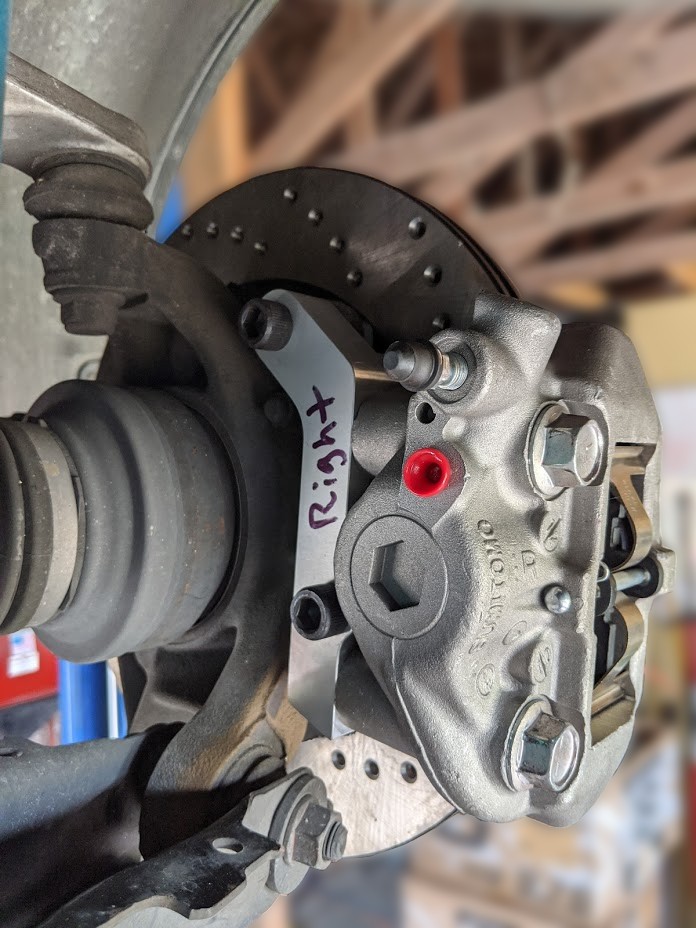 XAT Racing > Brake Systems > XAT Racing 2GS Rear Brake Brackets for LS430 Calipers on GS400